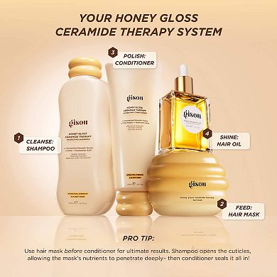 Honey Gloss Ceramide Therapy Hydrating Shampoo