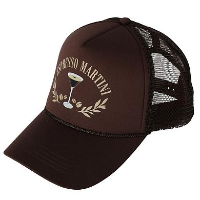 CTM Women's Espresso Martini Trucker Hat
