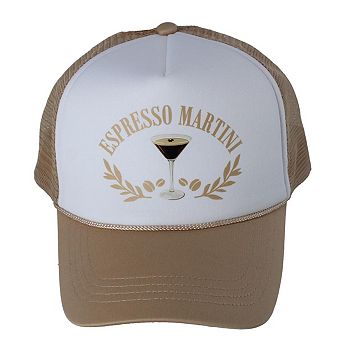 CTM Women's Espresso Martini Trucker Hat
