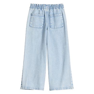 Girls 4-12 Jumping Beans® High Rise Wide Leg Pants