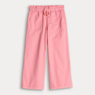 Girls 4-12 Jumping Beans® High Rise Wide Leg Pants