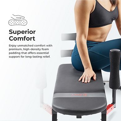 Sunny Health & Fitness Adjustable Stretch and Decompression Table