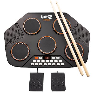 RockJam 5-Pad Electronic MIDI Drum Kit