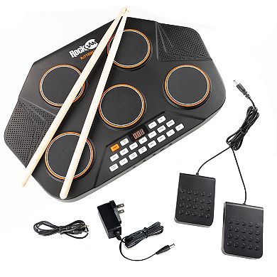 RockJam 5-Pad Electronic MIDI Drum Kit