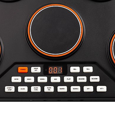 RockJam 5-Pad Electronic MIDI Drum Kit