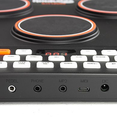 RockJam 5-Pad Electronic MIDI Drum Kit