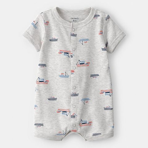 Carter's Baby Carter's Boat Short-Sleeve Romper