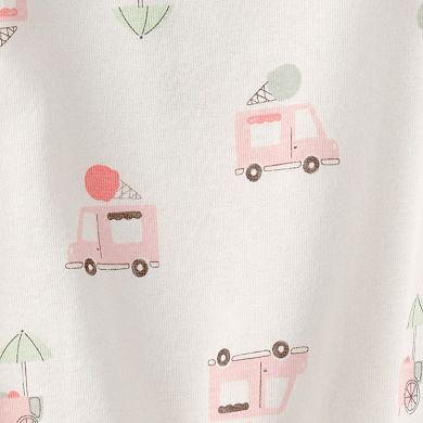 Baby Girl Carter's Ice Cream Truck Short-Sleeve Romper