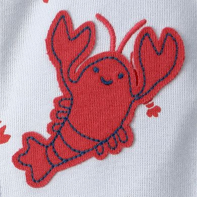 Baby Carter's Lobster Short-Sleeve Bodysuit