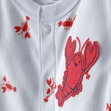 Baby Carter's Lobster Short-Sleeve Bodysuit