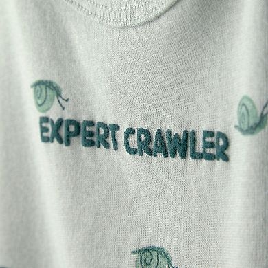 Baby Carter's Expert Crawler Short-Sleeve Romper