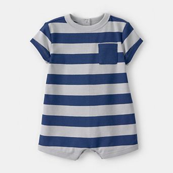 Baby Carter's Stripe Short Sleeve Bodysuit