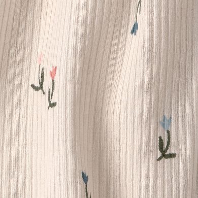 Baby Girl Carter's Floral Short-Sleeve Romper