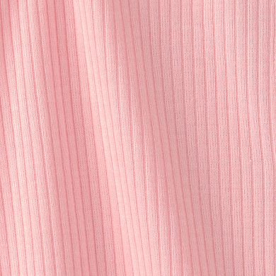 Carter's Ribbed Short-Sleeve Bodysuit with Snap Closure