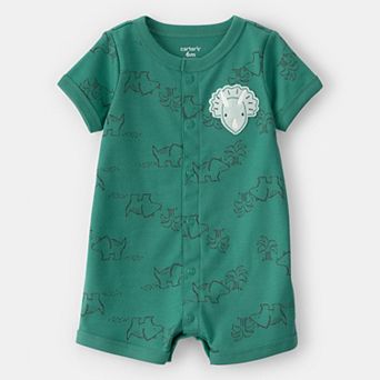 Baby Boy Carter's Dinosaur Short-Sleeve Bodysuit
