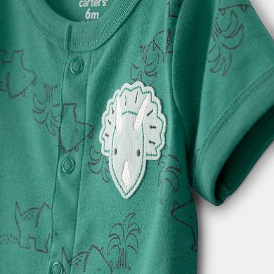Baby Boy Carter's Dinosaur Short-Sleeve Bodysuit