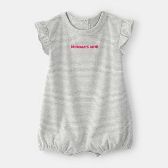 Baby Carter's 'Momma's Mini' Short-Sleeve Romper