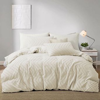 Unikome Premium Ultra Soft Jaccquard Duvet Cover Set
