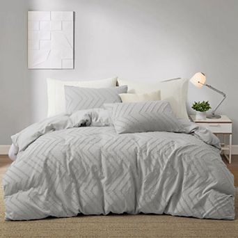 Unikome Premium Ultra Soft Jaccquard Duvet Cover Set