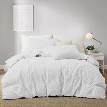 Unikome Premium Ultra Soft Jaccquard Duvet Cover Set