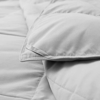 Unikome Lightweight Feather & Down Comforter Ultra-Smooth Shell Summer Duvet Insert