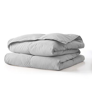 Unikome Lightweight Feather & Down Comforter Ultra-Smooth Shell Summer Duvet Insert