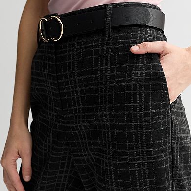 Women's Nine West Ponte Tapered Ankle Pants