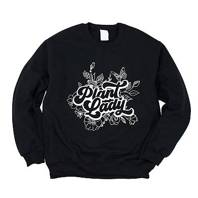 Simply Sage Market Plant Lady Cursive Sweatshirt