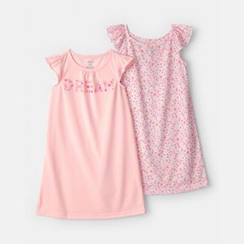 Girls 4-14 Carter's 2-Pack Floral Loose Fit Nightgown Set