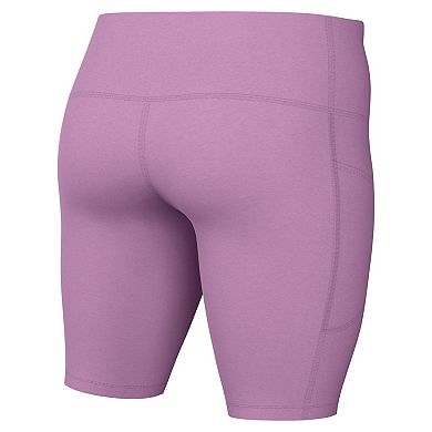 Plus Size Nike One High-Waisted 8-Inch Biker Shorts with Pockets