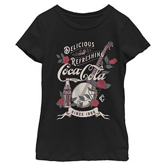 Girls 7-16 Coca-Cola Delicious And Refreshing Since 1886 Graphic Tee