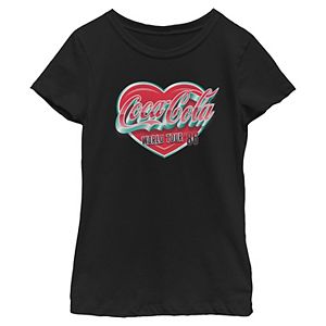 Juniors' Coca-Cola Graphic Tee