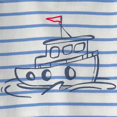 Baby Boys Carter's 3-pc. Nautical Short-Sleeve Tops & Shorts Set