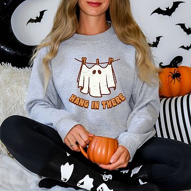 Simply Sage Market Hang In There Ghost Sweatshirt