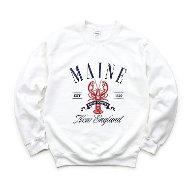 Maine New England - Womens Sweatshirt