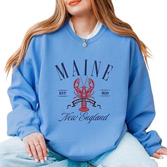 Maine New England - Womens Sweatshirt
