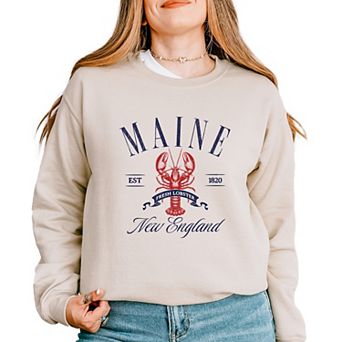 Maine New England - Womens Sweatshirt