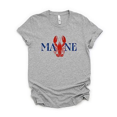 Maine Lobster - Women's Short Sleeve Graphic T-Shirt