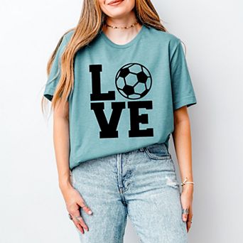 Simply Sage Market Love Soccer Short Sleeve Tee