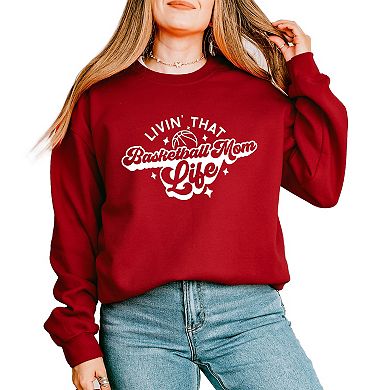 Simply Sage Market Livin' That Basketball Mom Life Sweatshirt