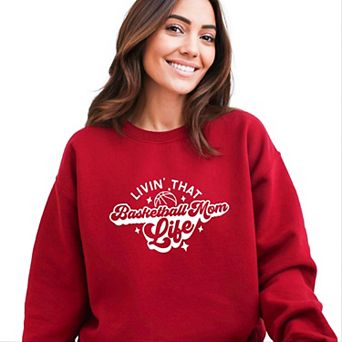Simply Sage Market Livin' That Basketball Mom Life Sweatshirt