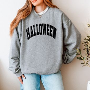 Simply Sage Market Varsity Halloween Sweatshirt