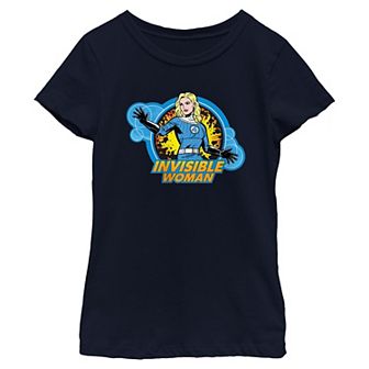 Girls 7-16 Marvel Sue Storm Invisible Woman Short Sleeve Graphic Tee