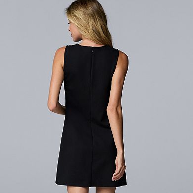 Women's Simply Vera Vera Wang Jeweled Shift Dress