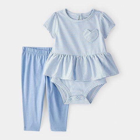 Carter's Baby Carter's Stripe Bodysuit & Pant Set