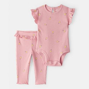 Baby Carter’s Lemon Bodysuit & Pant Set