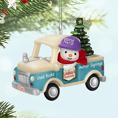 Hallmark Keepsake Christmas Ornament Holiday Parade 2025 Snowman Truck Decor