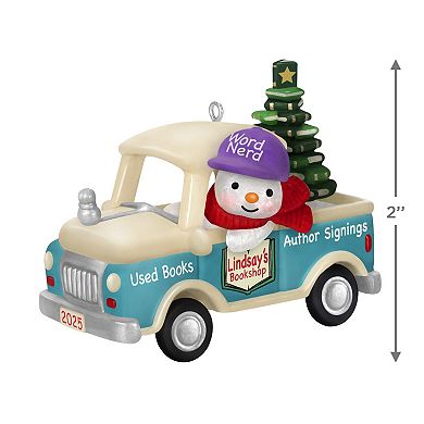 Hallmark Keepsake Christmas Ornament Holiday Parade 2025 Snowman Truck Decor