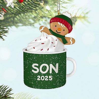 Gingerbread Boy in Mug Hallmark Keepsake Christmas Ornament 2025