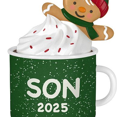 Gingerbread Boy in Mug Hallmark Keepsake Christmas Ornament 2025